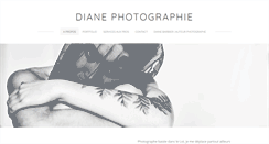 Desktop Screenshot of dianephotographie.com