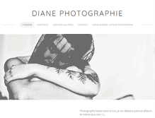 Tablet Screenshot of dianephotographie.com